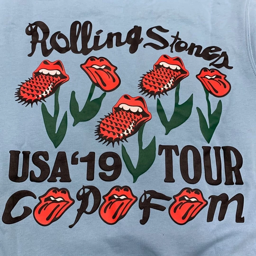 Buy 🎉 Streetgarm CPFM Rolling Stones No Filter Tour Sweatshirt 🌟 5 Streetgarm CPFM Rolling Stones No Filter Tour Sweatshirt