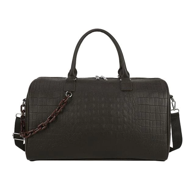 Deals ✔️ Streetgarm Crocodile Keepall Duffle Bag NEW 🛒 11 Streetgarm Crocodile Keepall Duffle Bag NEW