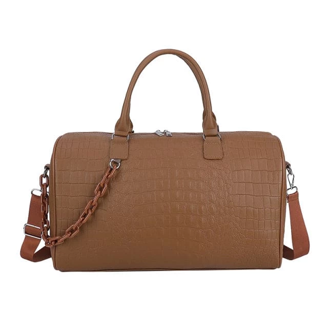 Deals ✔️ Streetgarm Crocodile Keepall Duffle Bag NEW 🛒 14 Streetgarm Crocodile Keepall Duffle Bag NEW