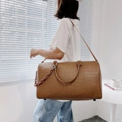 Deals ✔️ Streetgarm Crocodile Keepall Duffle Bag NEW 🛒 25 Streetgarm Crocodile Keepall Duffle Bag NEW