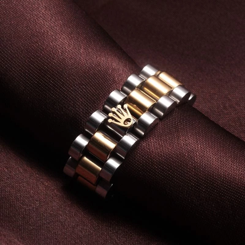 Cheap 👍 Streetgarm NEW Crown Presidential Link Ring 🎁 5 Streetgarm NEW Crown Presidential Link Ring