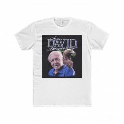Printify David Attenborough Homage T-Shirt NEW