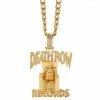 Streetgarm Death Row Records Pendant Necklace NEW