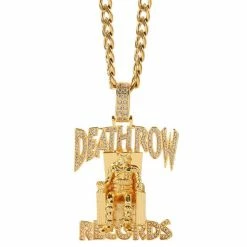 Streetgarm Death Row Records Pendant Necklace NEW