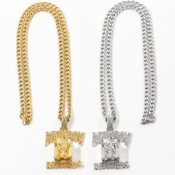 Best Sale ✨ Streetgarm Death Row Records Pendant Necklace NEW 🔥 13 Streetgarm Death Row Records Pendant Necklace NEW