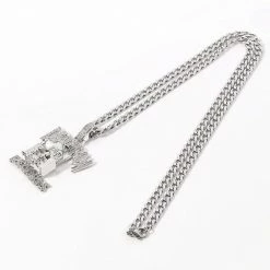 Best Sale ✨ Streetgarm Death Row Records Pendant Necklace NEW 🔥 18 Streetgarm Death Row Records Pendant Necklace NEW