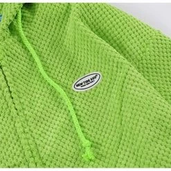 Streetgarm Demon Horns Knit Zip Hoodie NEW