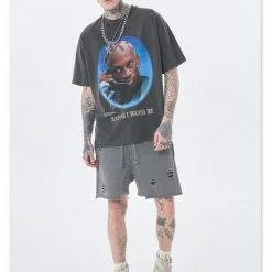 Streetgarm NEW Dennis Rodman Bad As I Wanna Be Washed T-Shirt