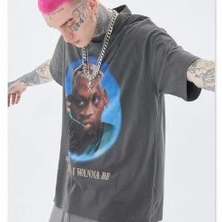 Streetgarm NEW Dennis Rodman Bad As I Wanna Be Washed T-Shirt