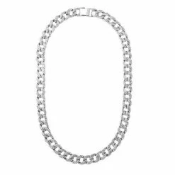 Streetgarm Diamond Cuban Link Chain Choker NEW
