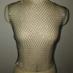 Streetgarm Diamond Mesh Tank Top