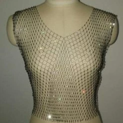 Streetgarm Diamond Mesh Tank Top