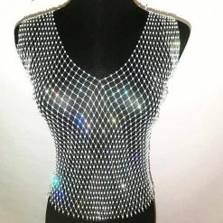 Streetgarm Diamond Mesh Tank Top