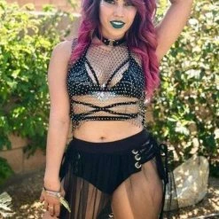 Streetgarm Diamond Mesh Tank Top