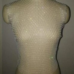 Streetgarm Diamond Mesh Tank Top