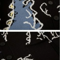 Streetgarm NEW Dinosaur Cartoon Knitted Sweater