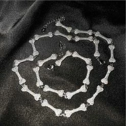 Buy 🔔 Streetgarm 🐕 Dog Bone Iced Chain NEW ⭐ 21 Streetgarm Dog Bone Iced Chain NEW