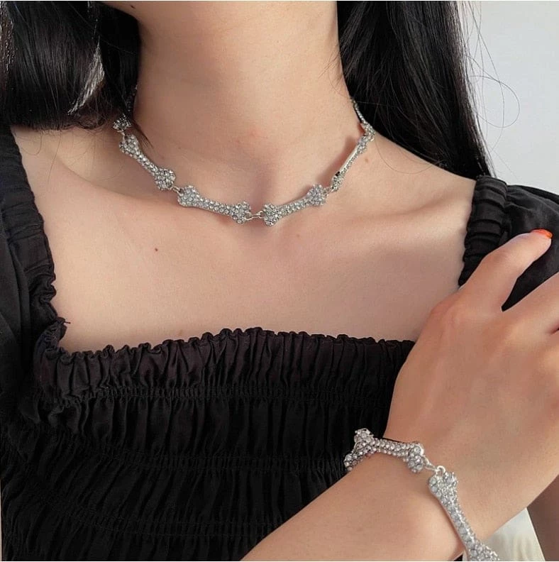 Buy 🔔 Streetgarm 🐕 Dog Bone Iced Chain NEW ⭐ 6 Streetgarm Dog Bone Iced Chain NEW