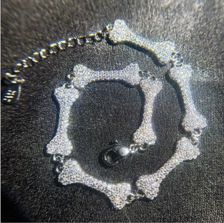 Buy 🔔 Streetgarm 🐕 Dog Bone Iced Chain NEW ⭐ 5 Streetgarm Dog Bone Iced Chain NEW