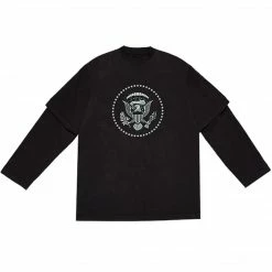 Streetgarm DONDA Presidential Seal Long Sleeve T-Shirt NEW