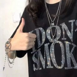 Streetgarm NEW Donsmoke Rhinestone T-Shirt