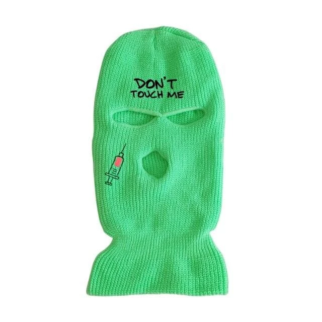 Best Sale 🔥 Streetgarm Don't Touch Me Ski Mask NEW 👏 3 Streetgarm Don't Touch Me Ski Mask NEW