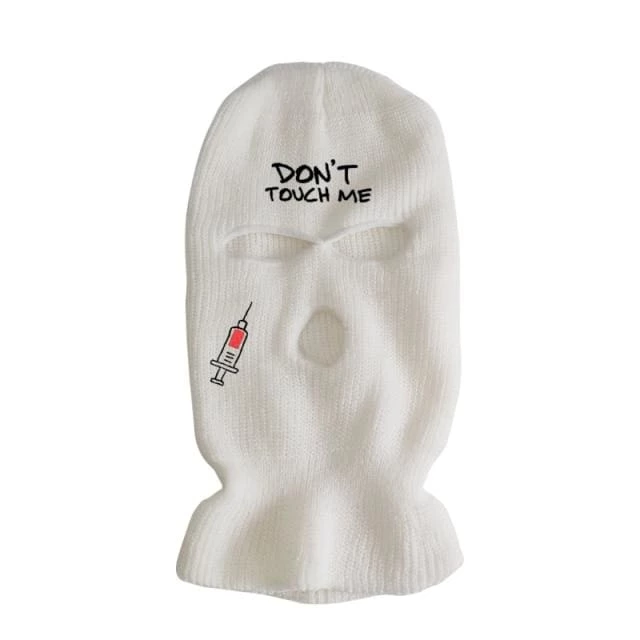 Best Sale 🔥 Streetgarm Don't Touch Me Ski Mask NEW 👏 6 Streetgarm Don't Touch Me Ski Mask NEW