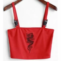 Hot Sale ๐ฏ Streetgarm NEW Dragon Buckle Cami Top ๐ฏ 14 Streetgarm NEW Dragon Buckle Cami Top