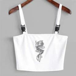 Hot Sale ๐ฏ Streetgarm NEW Dragon Buckle Cami Top ๐ฏ 17 Streetgarm NEW Dragon Buckle Cami Top