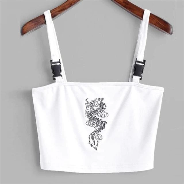 Hot Sale ๐ฏ Streetgarm NEW Dragon Buckle Cami Top ๐ฏ 8 Streetgarm NEW Dragon Buckle Cami Top