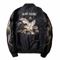 Streetgarm Eagle Bomber Jacket NEW