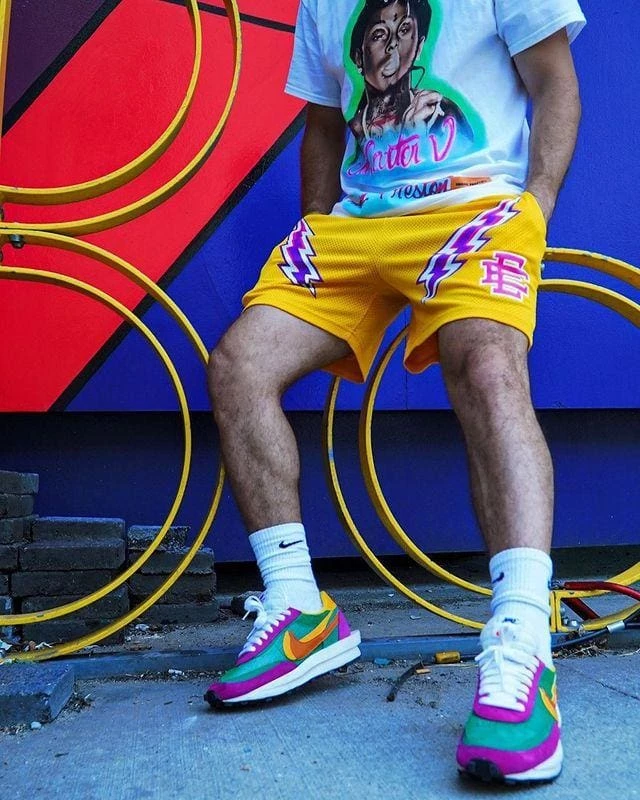 Hot Sale ⭐ Streetgarm EE Lightning Bolt Basic Shorts ⌛ 5 Streetgarm EE Lightning Bolt Basic Shorts