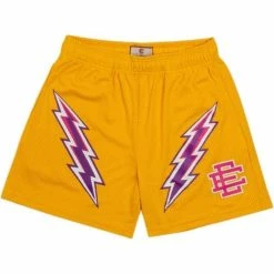 Hot Sale ⭐ Streetgarm EE Lightning Bolt Basic Shorts ⌛ 26 Streetgarm EE Lightning Bolt Basic Shorts