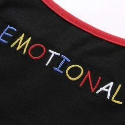 Streetgarm NEW Emotional Crop Tank Top