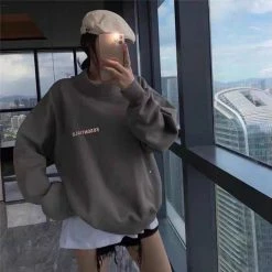 Streetgarm Essentials Turtleneck Sweatshirt NEW