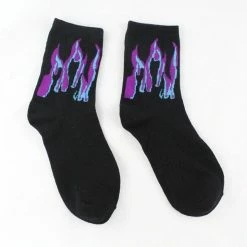 Streetgarm Flame Skateboard Socks NEW