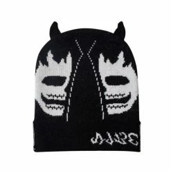 Streetgarm Flaming Skull Beanie