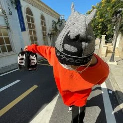 Streetgarm Flaming Skull Beanie