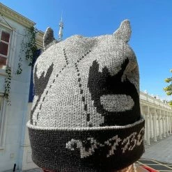 Streetgarm Flaming Skull Beanie