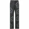 Cheapest ✨ Streetgarm Floral Heat Print High Waist 👖 Jeans 😉 1 Streetgarm Floral Heat Print High Waist Jeans