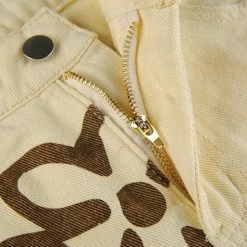 Streetgarm NEW Floral Print Y2k High Waist Jeans