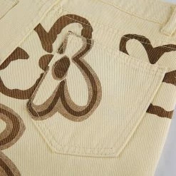 Streetgarm NEW Floral Print Y2k High Waist Jeans