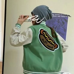 Streetgarm Girls Don't Cry Varsity Jacket NEW