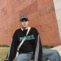 New ✨ Streetgarm Gosha Three Stripe Crewneck Sweatshirt SALE 🎁 15 Streetgarm Gosha Three Stripe Crewneck Sweatshirt SALE