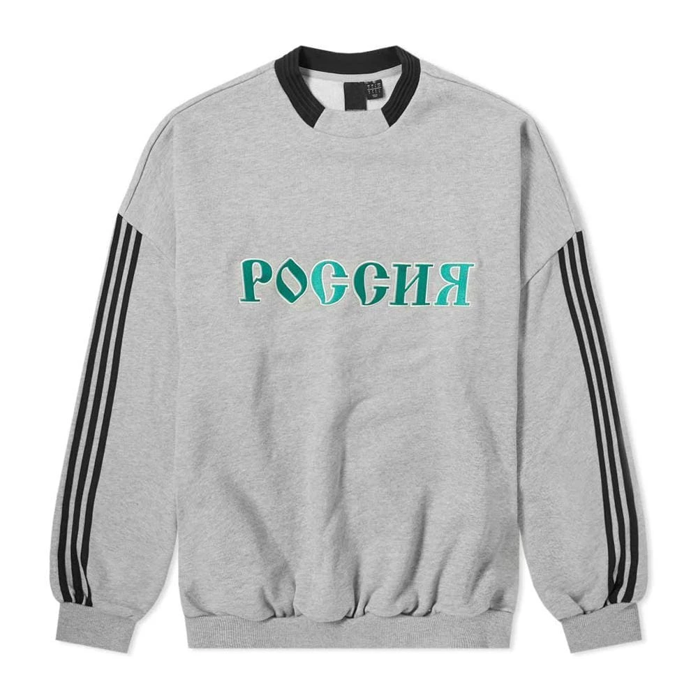New ✨ Streetgarm Gosha Three Stripe Crewneck Sweatshirt SALE 🎁 3 Streetgarm Gosha Three Stripe Crewneck Sweatshirt SALE