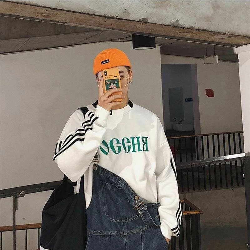 New ✨ Streetgarm Gosha Three Stripe Crewneck Sweatshirt SALE 🎁 9 Streetgarm Gosha Three Stripe Crewneck Sweatshirt SALE