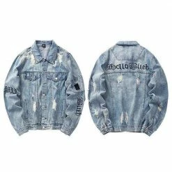 Best reviews of ๐ Streetgarm NEW Gothic Denim Jacket ๐ฏ 13 Streetgarm NEW Gothic Denim Jacket