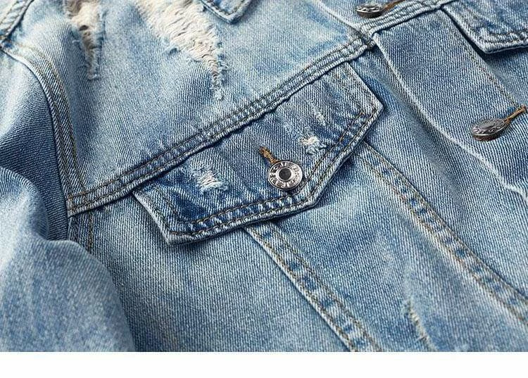 Best reviews of ๐ Streetgarm NEW Gothic Denim Jacket ๐ฏ 10 Streetgarm NEW Gothic Denim Jacket