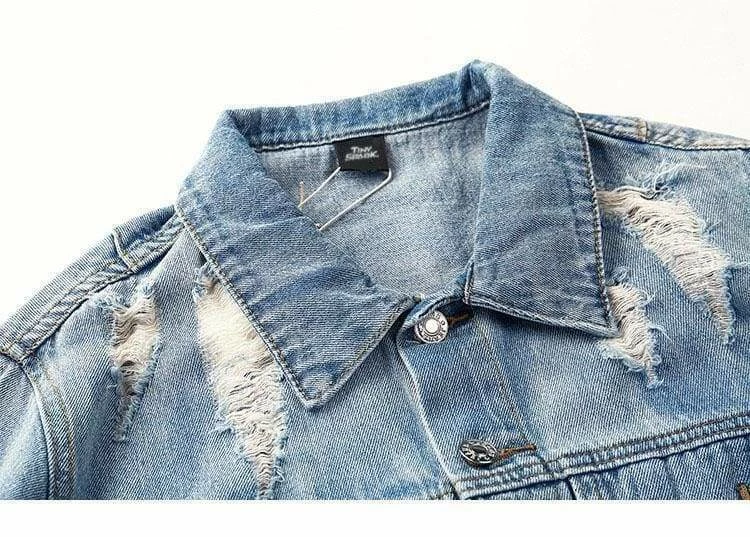 Best reviews of ๐ Streetgarm NEW Gothic Denim Jacket ๐ฏ 7 Streetgarm NEW Gothic Denim Jacket