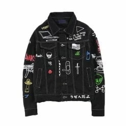 Streetgarm Graffiti Denim Jacket